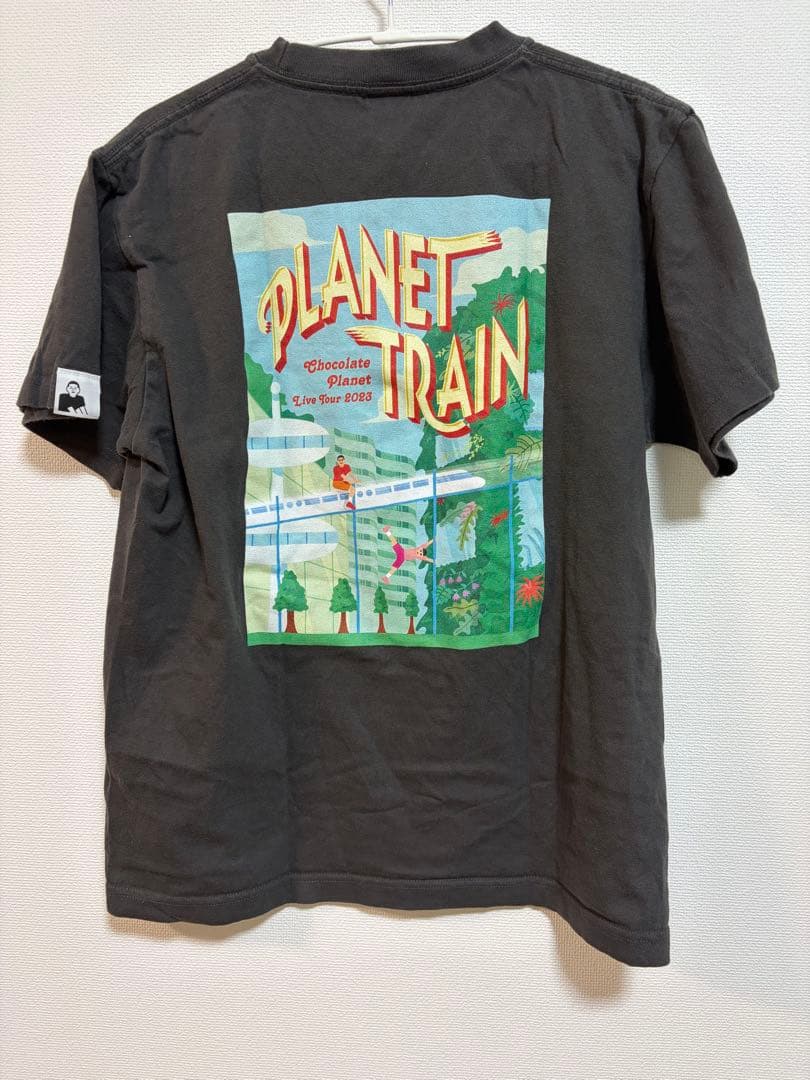 チョコレートプラネット　チョコプラ　Tシャツ　Bloom　チャコールグレー — image 2