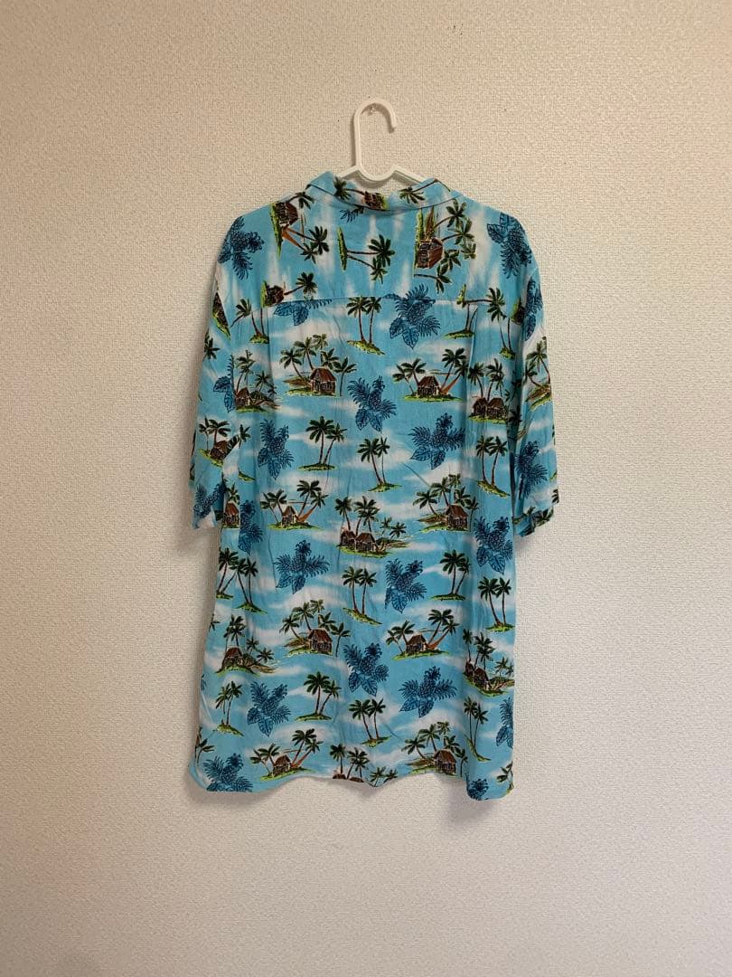 美品 USA 古着 GEORGE レーヨン アロハ シャツ ステューシー — image 3