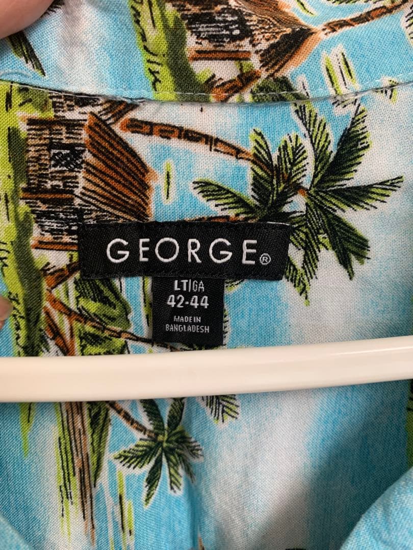 美品 USA 古着 GEORGE レーヨン アロハ シャツ ステューシー — image 4