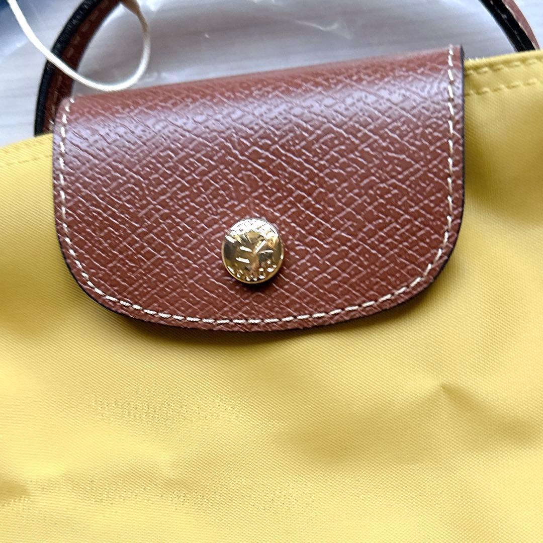 DOMAT ハンドバッグ イエロー ミニバッグ ポーチ付き レディース — image 5