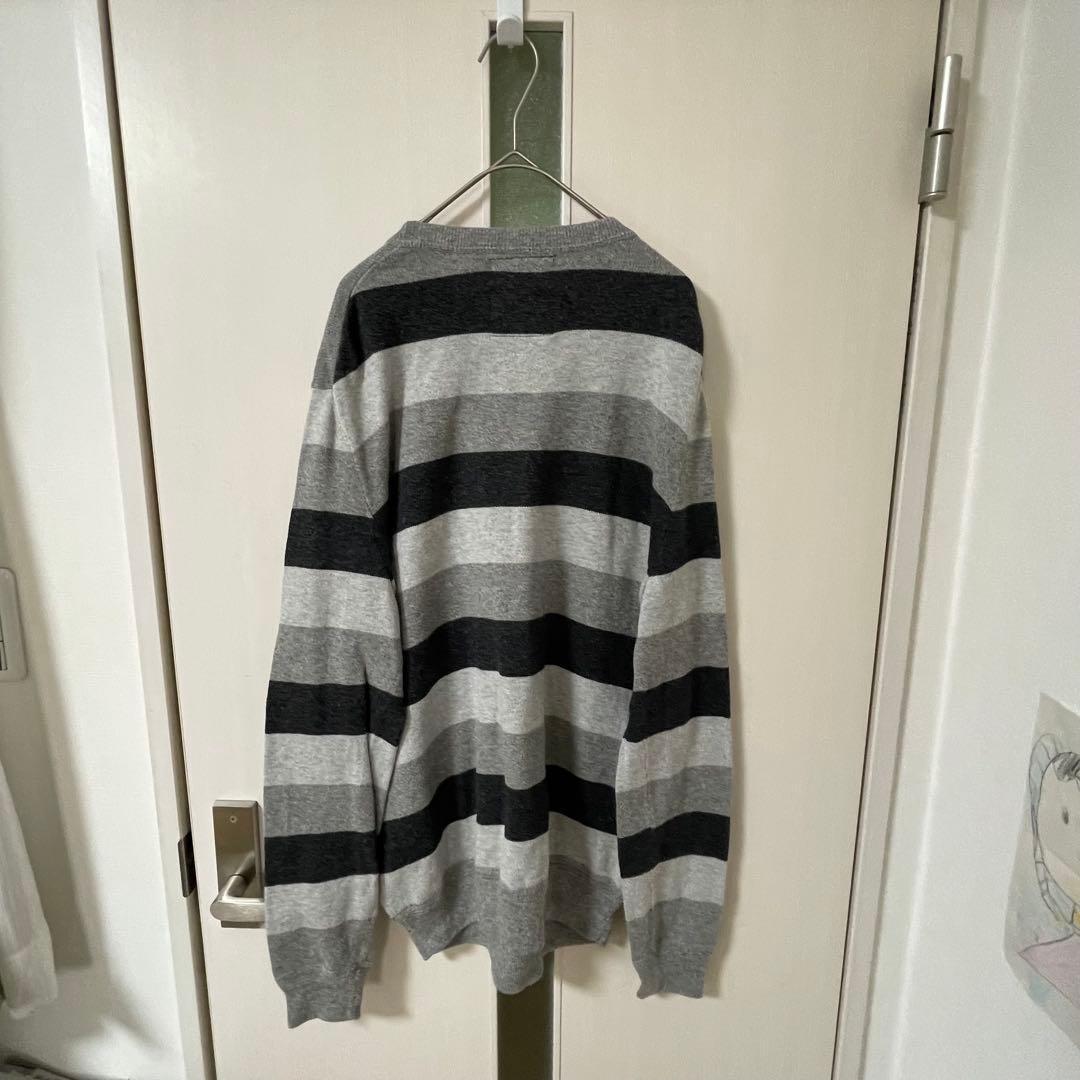 American Eagle アメリカンイーグル　ストライプニットセーター M — image 2