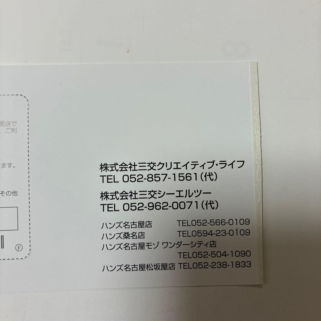 HANS ハンズ 株主優待券 — image 4