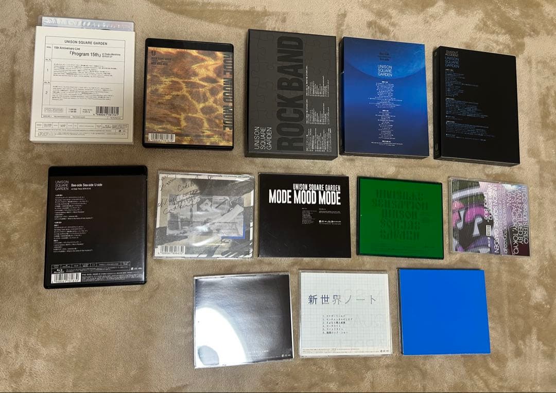 UNISON SQUARE GARDEN CD・Blu-ray・DVD セット — image 2