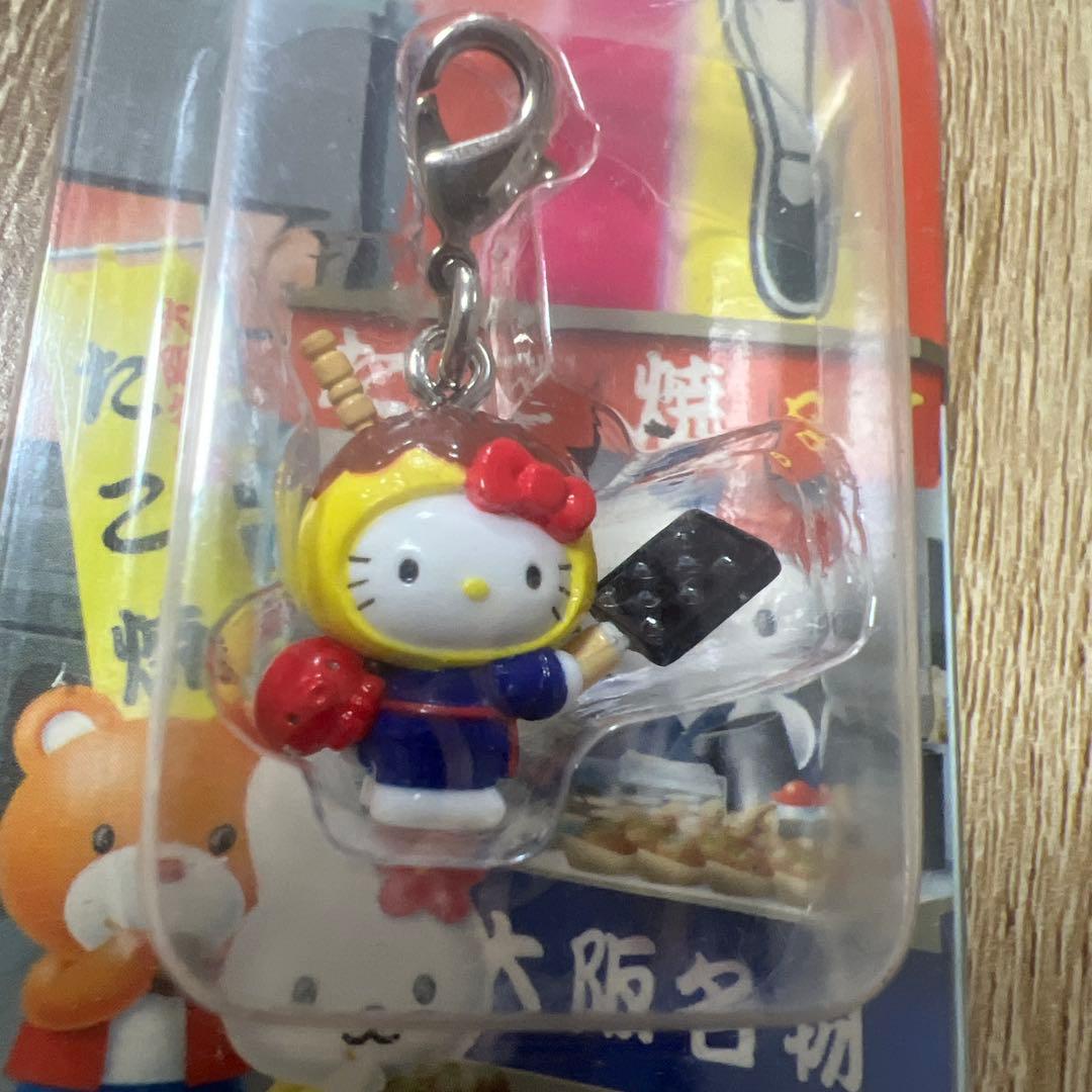 新品未開封大阪限定　道頓堀·戎橋バージョンご当地ハローキティファスナーマスコット — image 2