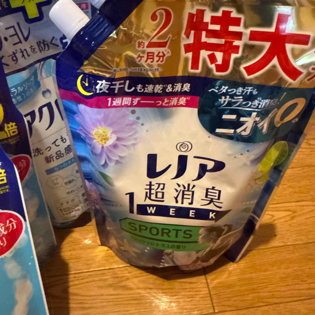 アクロン レノア超消臭 液体洗剤 つめかえ用10点セット — image 3