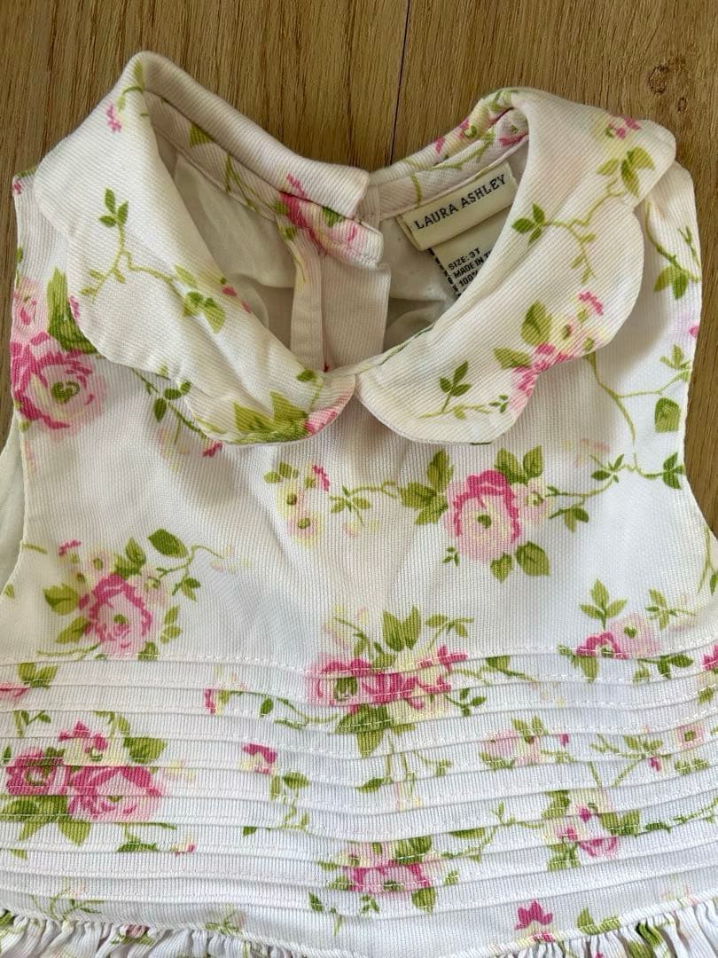 Laura Ashley 花柄ワンピース 3T — image 3