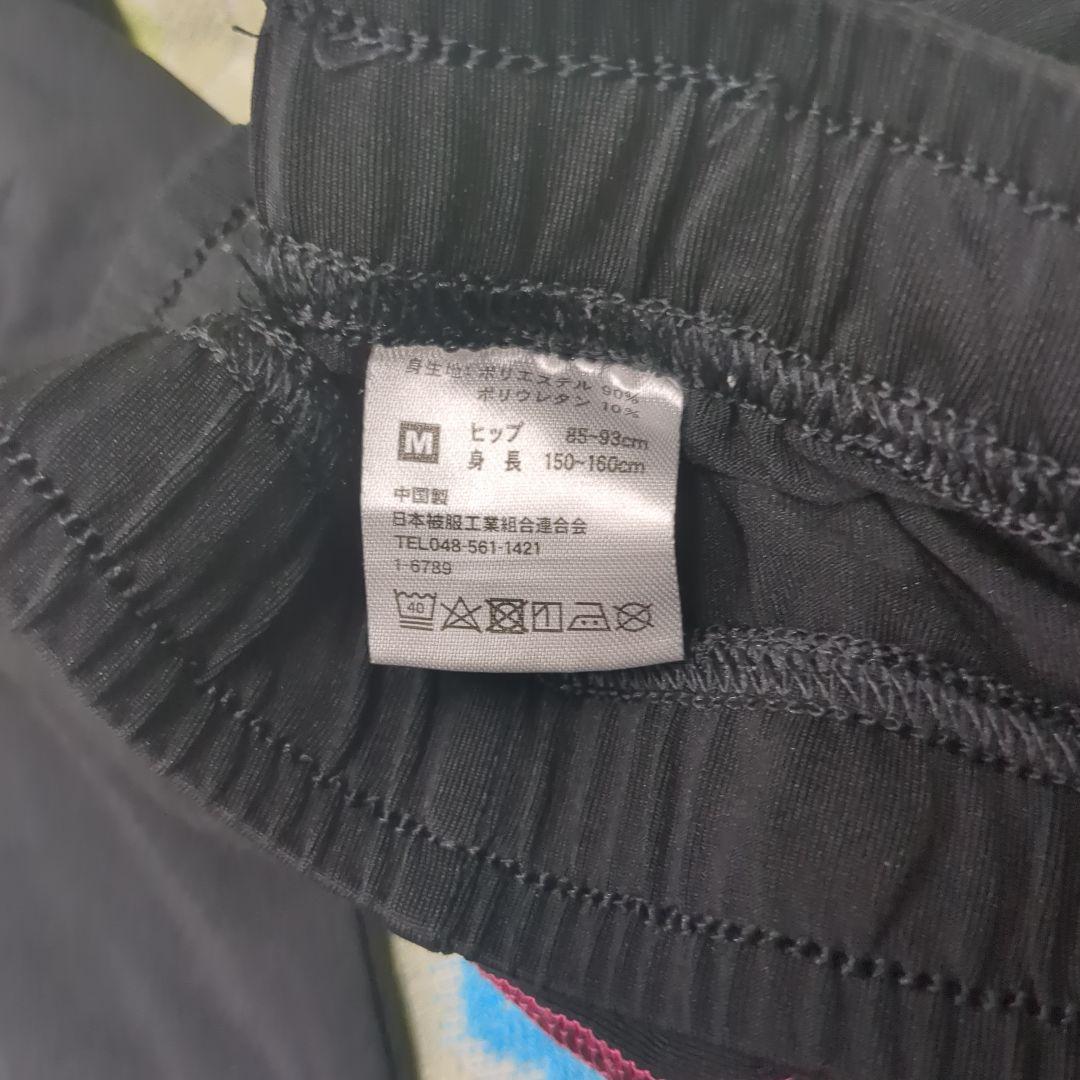 OUTDOOR PRODUCTS タイツ ブラック ピンクステッチ M — image 3