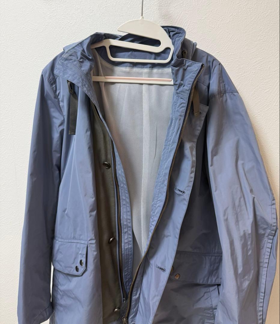 【LANVIN en Blue 】ナイロンツイル マウンテンパーカー — image 4
