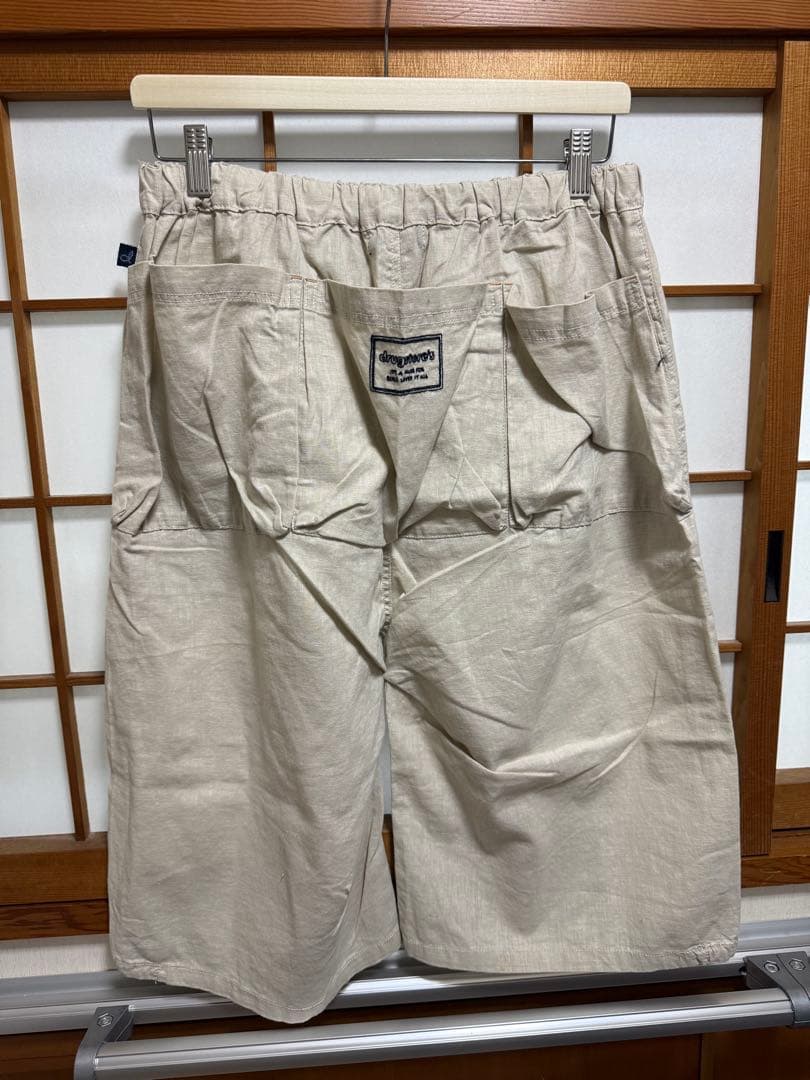 処分価格❗️ ドラッグストアーズ ショートパンツ　生成り　綿麻混　サイズF — image 2