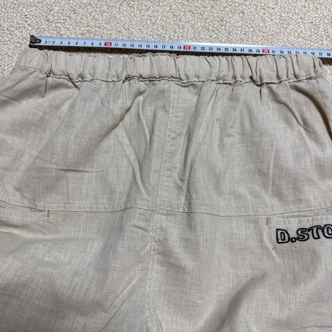 処分価格❗️ ドラッグストアーズ ショートパンツ　生成り　綿麻混　サイズF — image 3