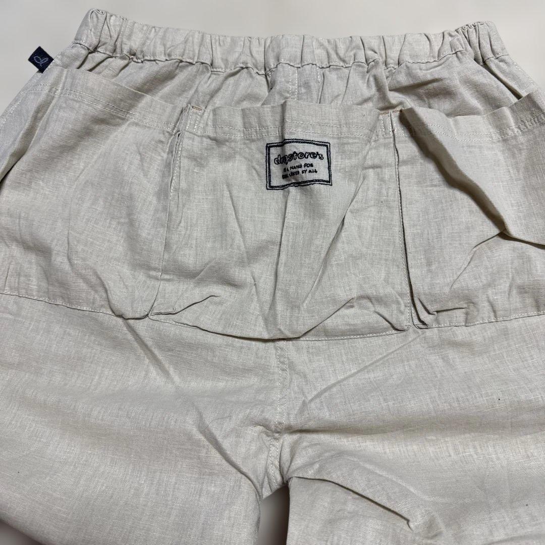 処分価格❗️ ドラッグストアーズ ショートパンツ　生成り　綿麻混　サイズF — image 5