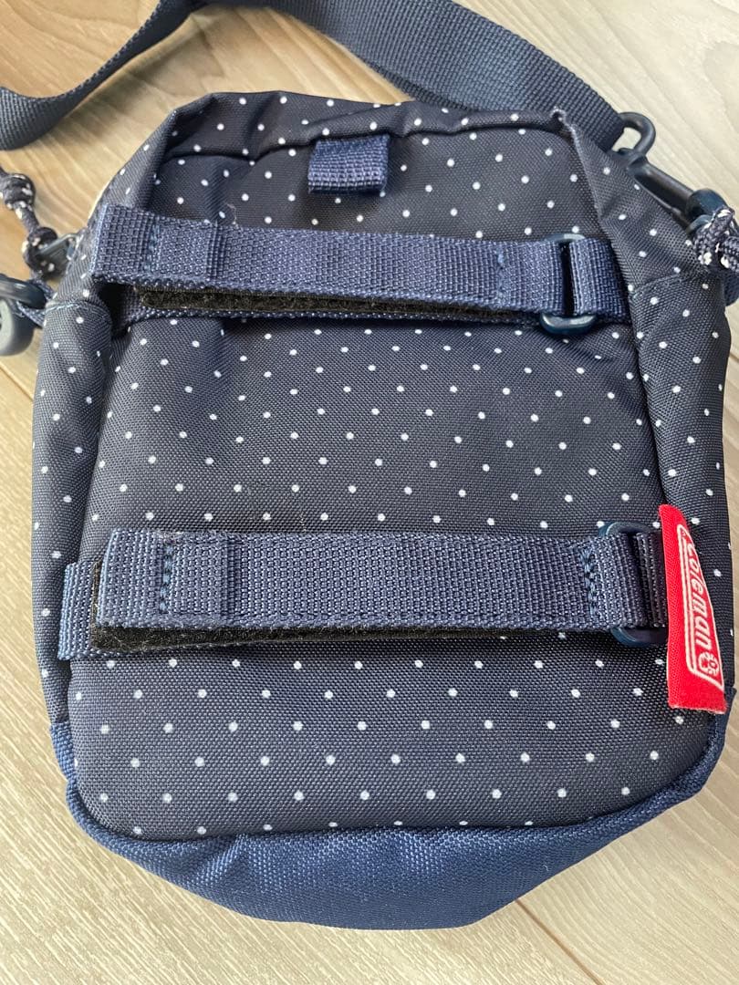 Coleman ドット柄 ショルダーバッグ ネイビー — image 2
