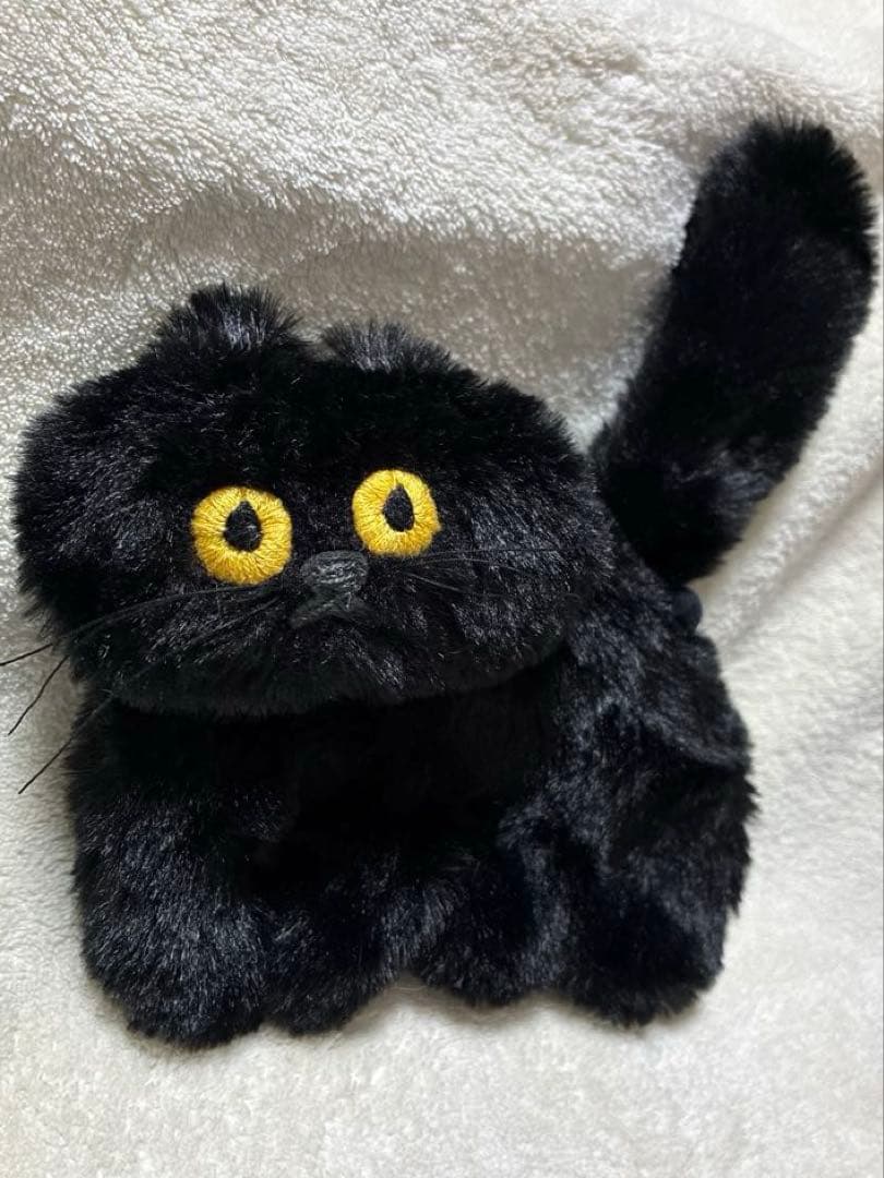 猫ぬいぐるみ　黒猫　ぬいぐるみ　ハンドメイド — image 3