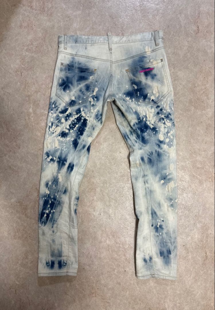 【正規品】 DSQUARED2 ディースクエアード スキニーデニム 48 ピンク — image 2