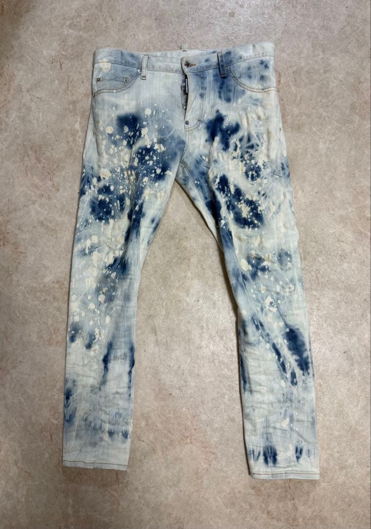 【正規品】 DSQUARED2 ディースクエアード スキニーデニム 48 ピンク — image 3