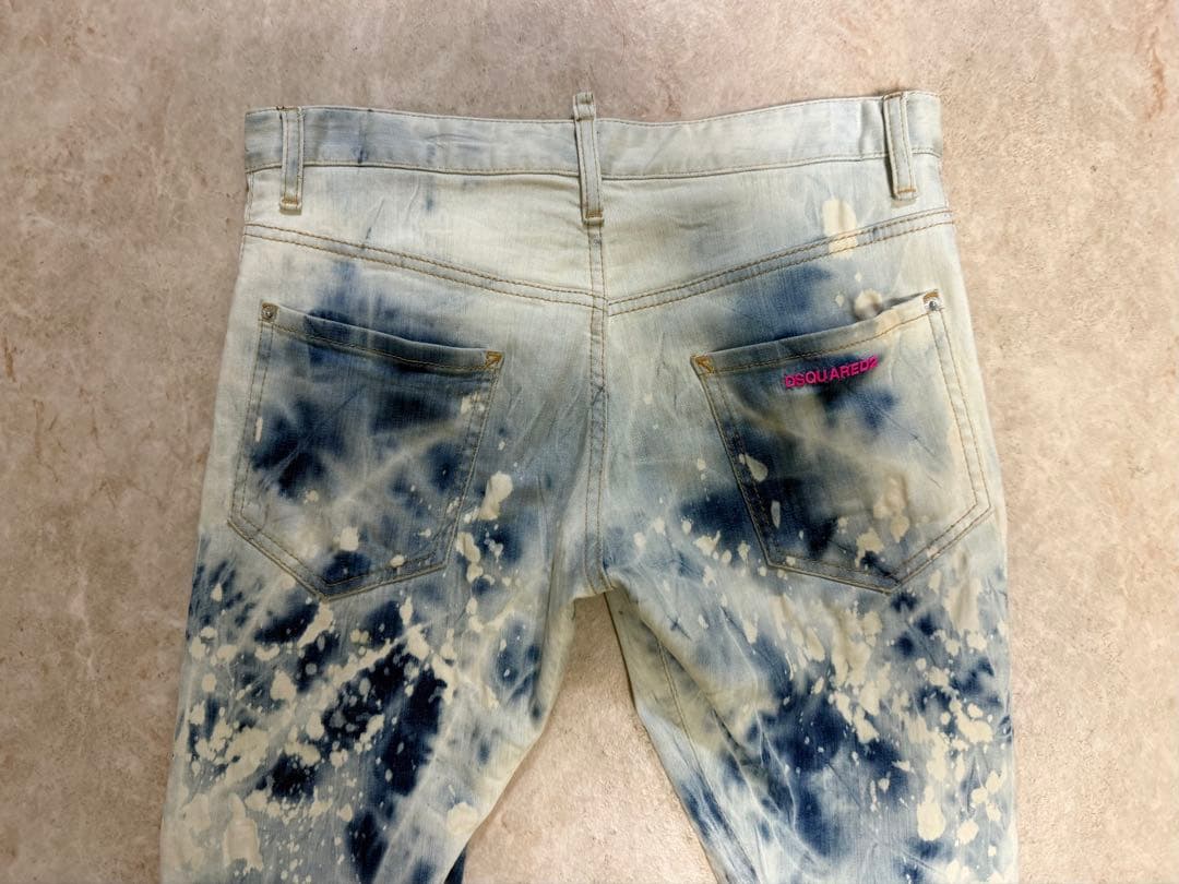 【正規品】 DSQUARED2 ディースクエアード スキニーデニム 48 ピンク — image 5