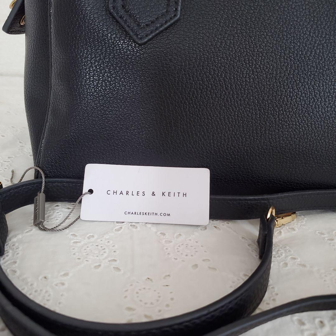 CHARLES&KEITH ダブルハンドルボストンバッグ 2way — image 2