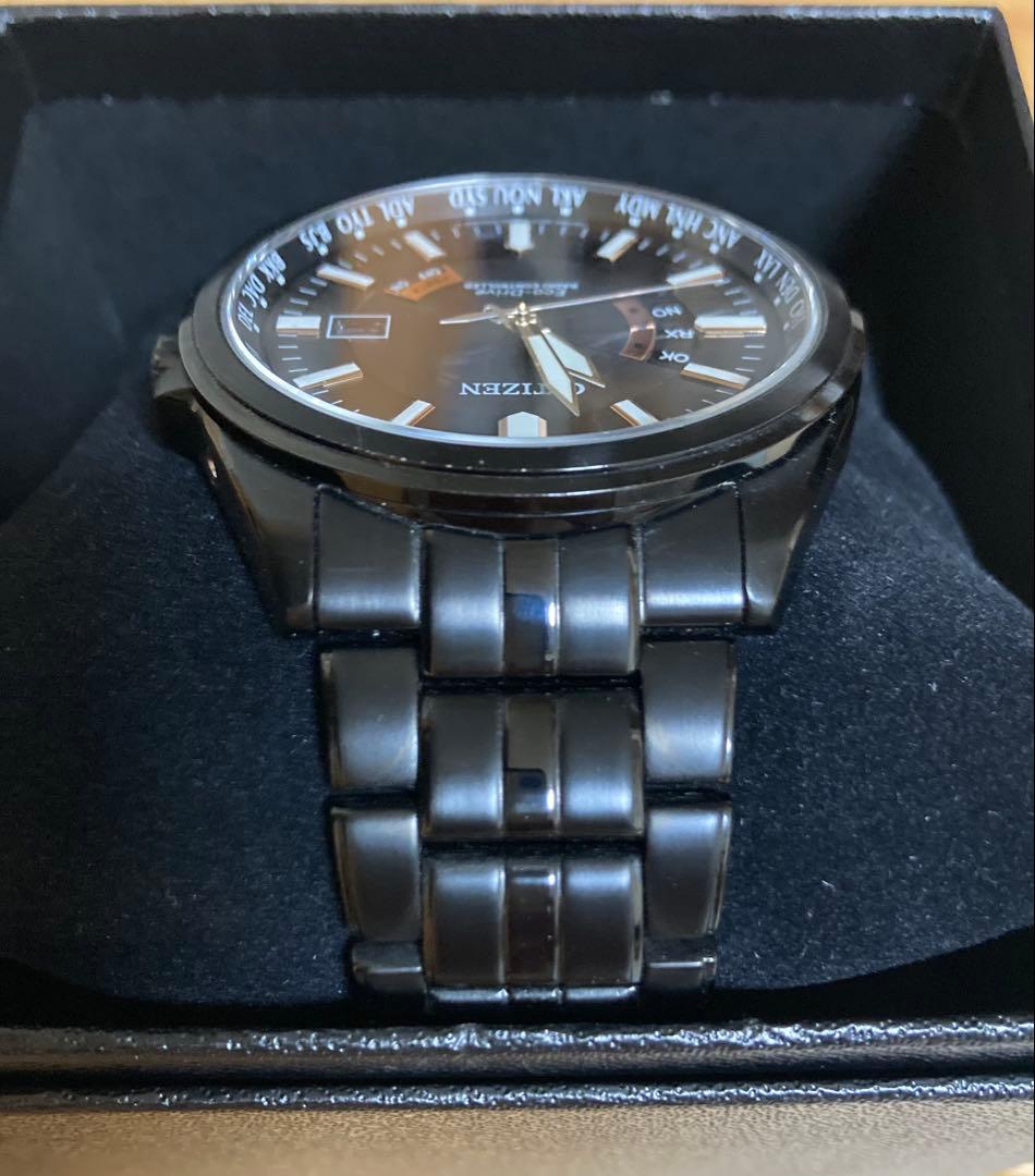 【週末セール！】レア！美品！CITIZEN CB0185-84E オールブラック — image 5