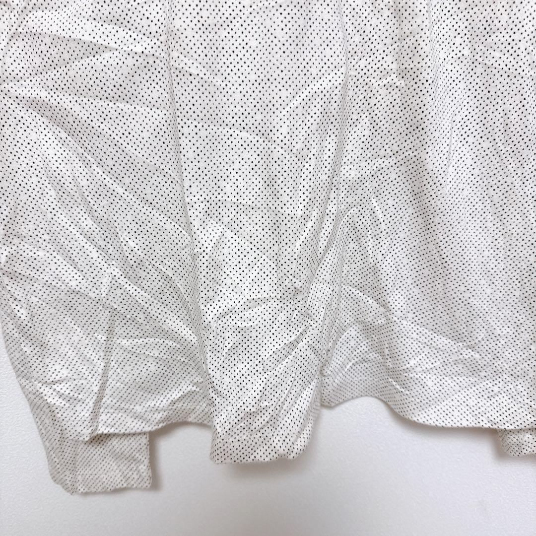 Liz Claiborne ドット柄　白　タートルネック【M】重ね着　秋冬 — image 5