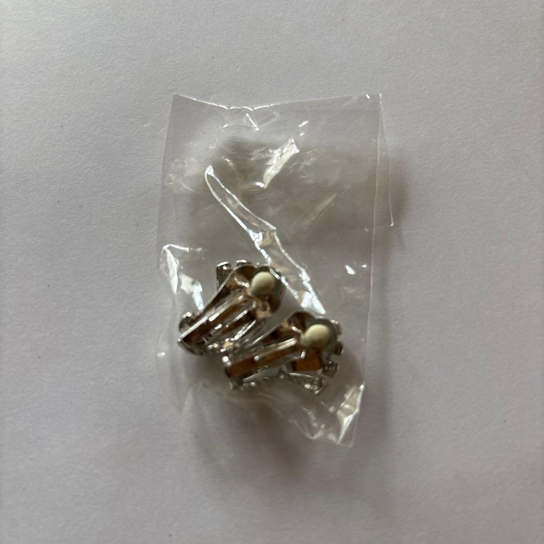 シルバーカラー イヤリング クリップ式 — image 2