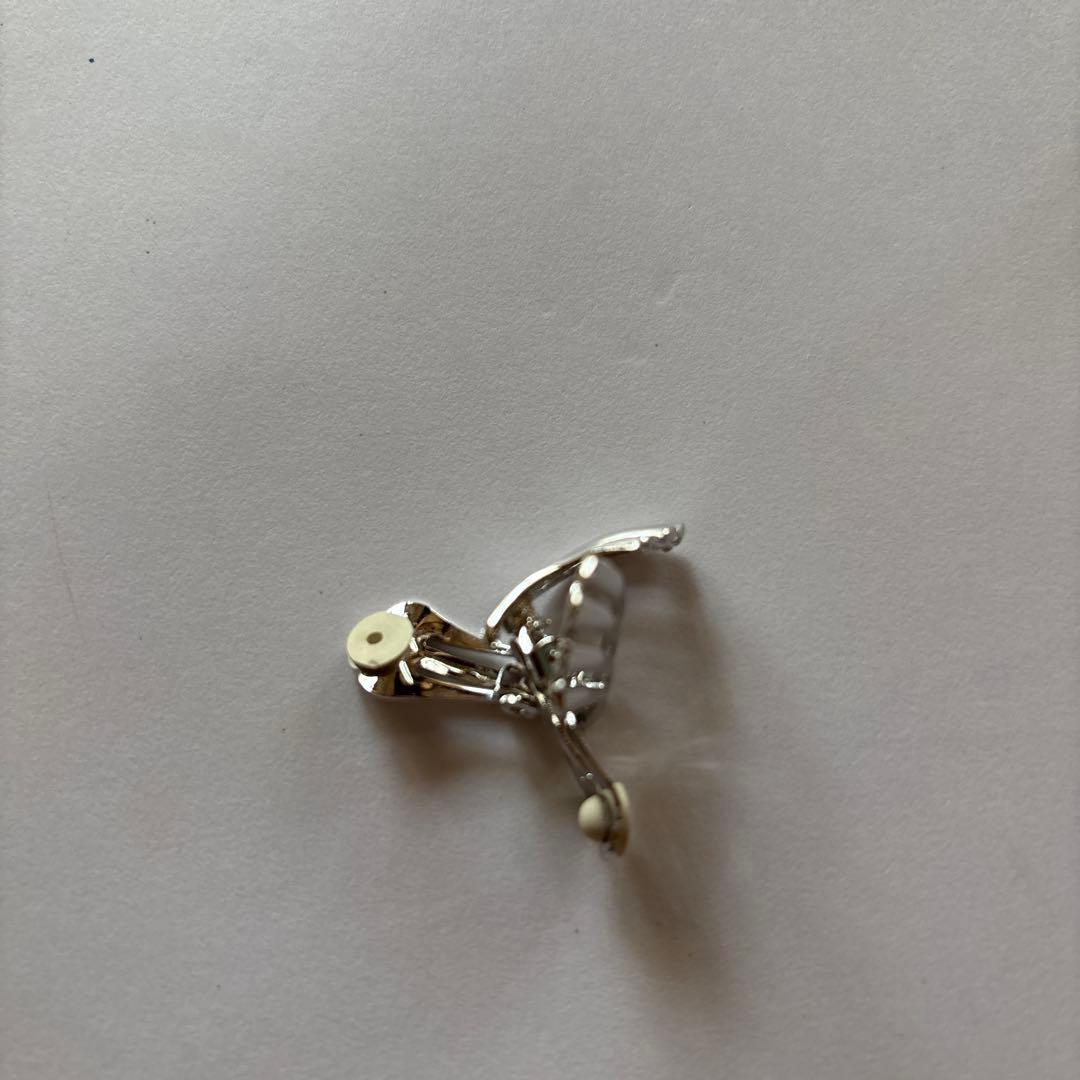シルバーカラー イヤリング クリップ式 — image 3