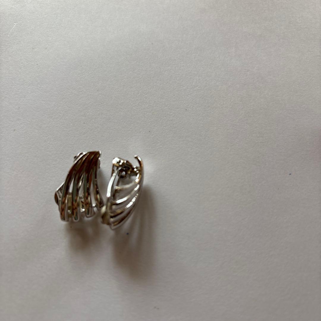 シルバーカラー イヤリング クリップ式 — image 4