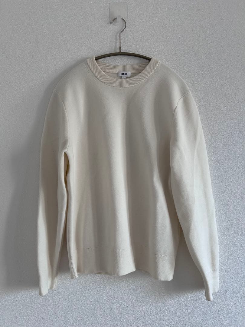 UNIQLO ウォッシャブルストレッチミラノリブクルーネックセーター — image 3