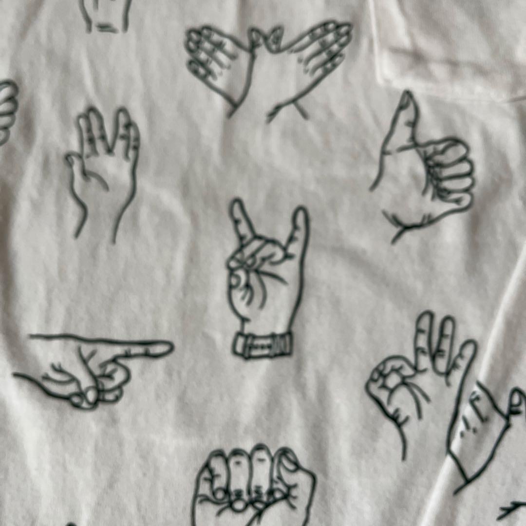 BEAMS BOY ハンドサイン柄 長袖コットンカットソー — image 3