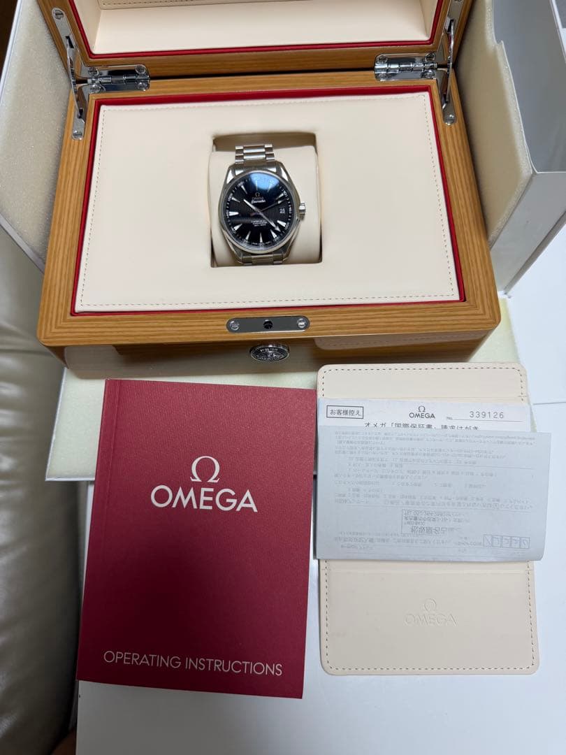 【極美品】オメガ シーマスター アクアテラ 150M 41.5mm 付属品 — image 4