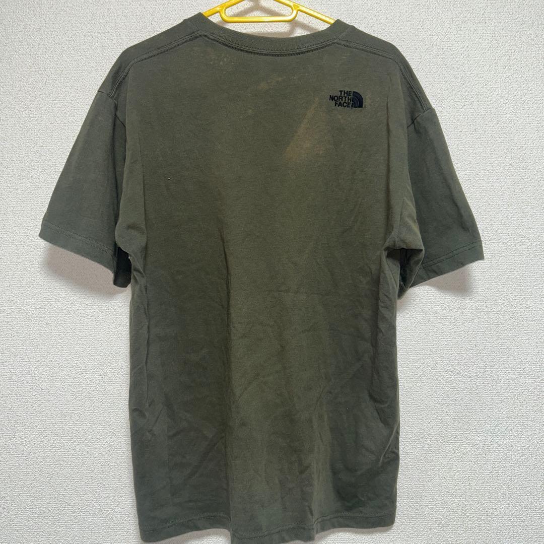 THE NORTH FACE オリーブ ポケットTシャツ — image 2