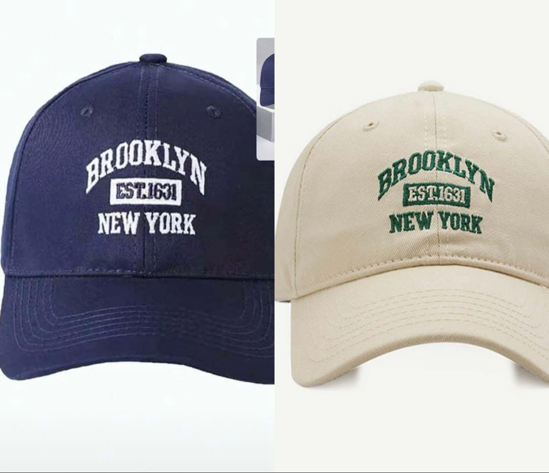 SHEIN BROOKLYN キャップ 2色セット — image 2