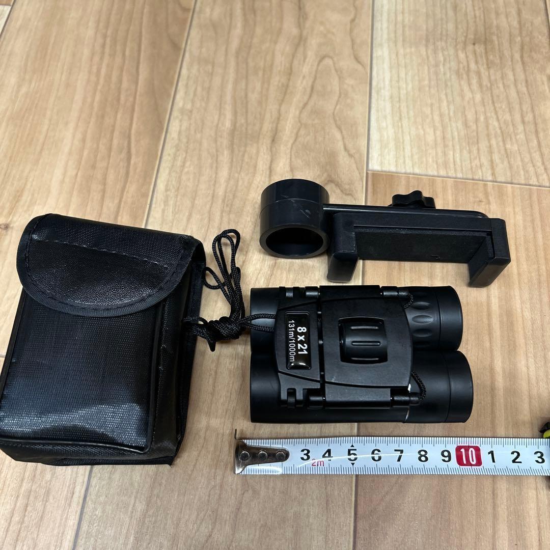 【新品・スマホ撮影対応】双眼鏡 8倍 小型 軽量 150g ライブ スポーツ観戦 — image 2
