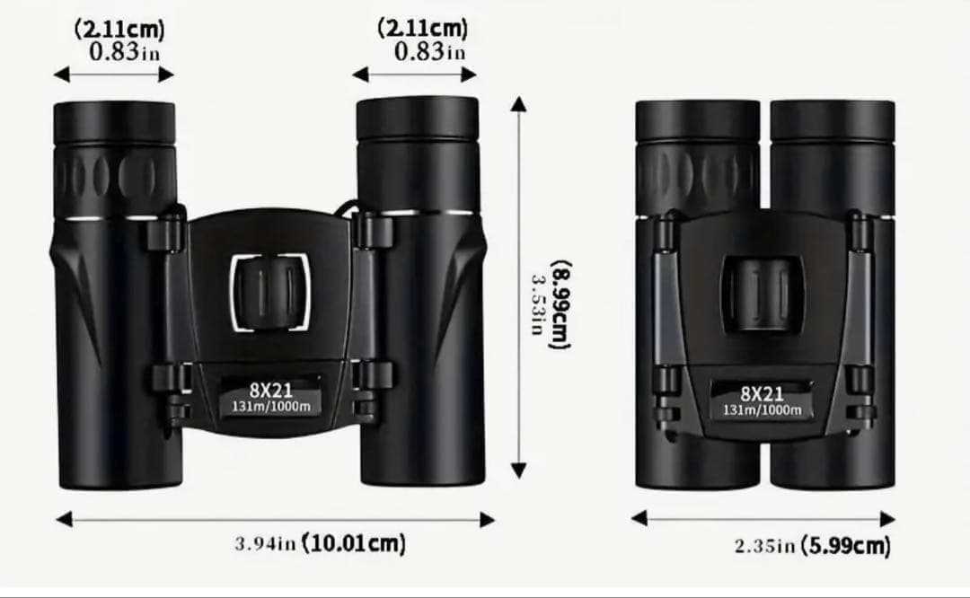 【新品・スマホ撮影対応】双眼鏡 8倍 小型 軽量 150g ライブ スポーツ観戦 — image 5
