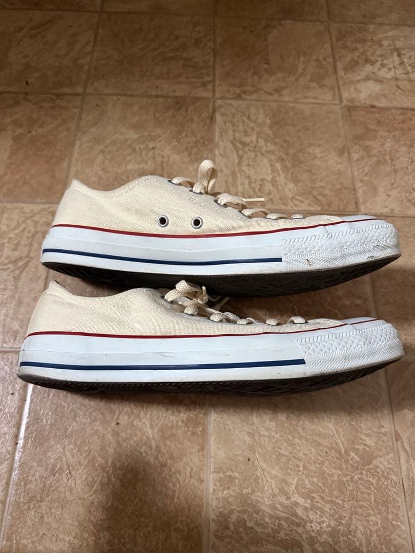 Converse All Star ローカット アイボリー　コンバース26.5 — image 2