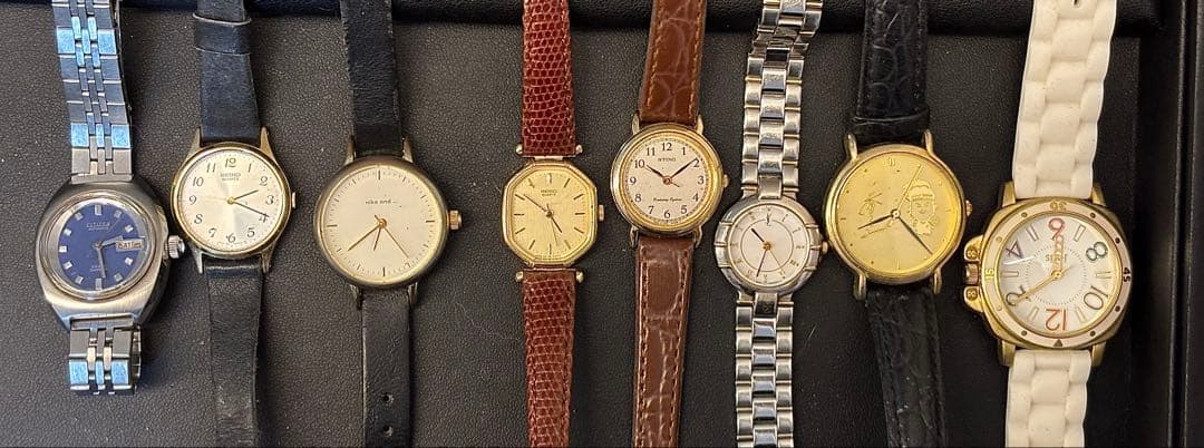 腕時計 ジャンク まとめ売りセット 45本 seiko citizen など — image 5
