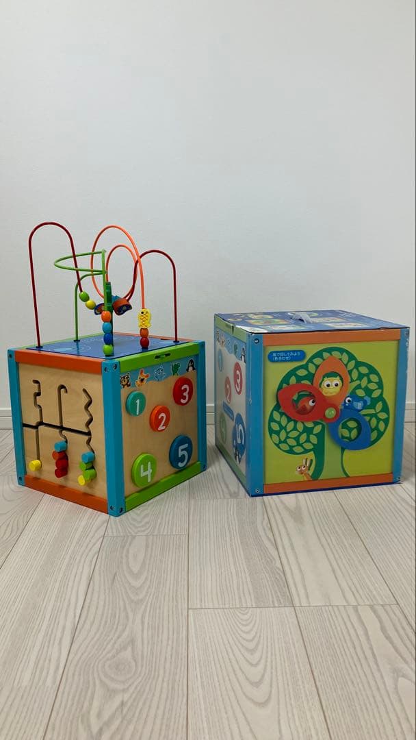 知育玩具　トイザらス　イマジナリウム アクティビティ ボックス　木製デラックス — image 2