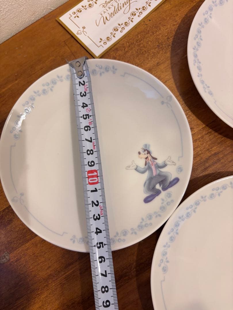 【新品未使用】ディズニー アンバサダーホテル 結婚式 引出物 皿 5枚セット — image 5
