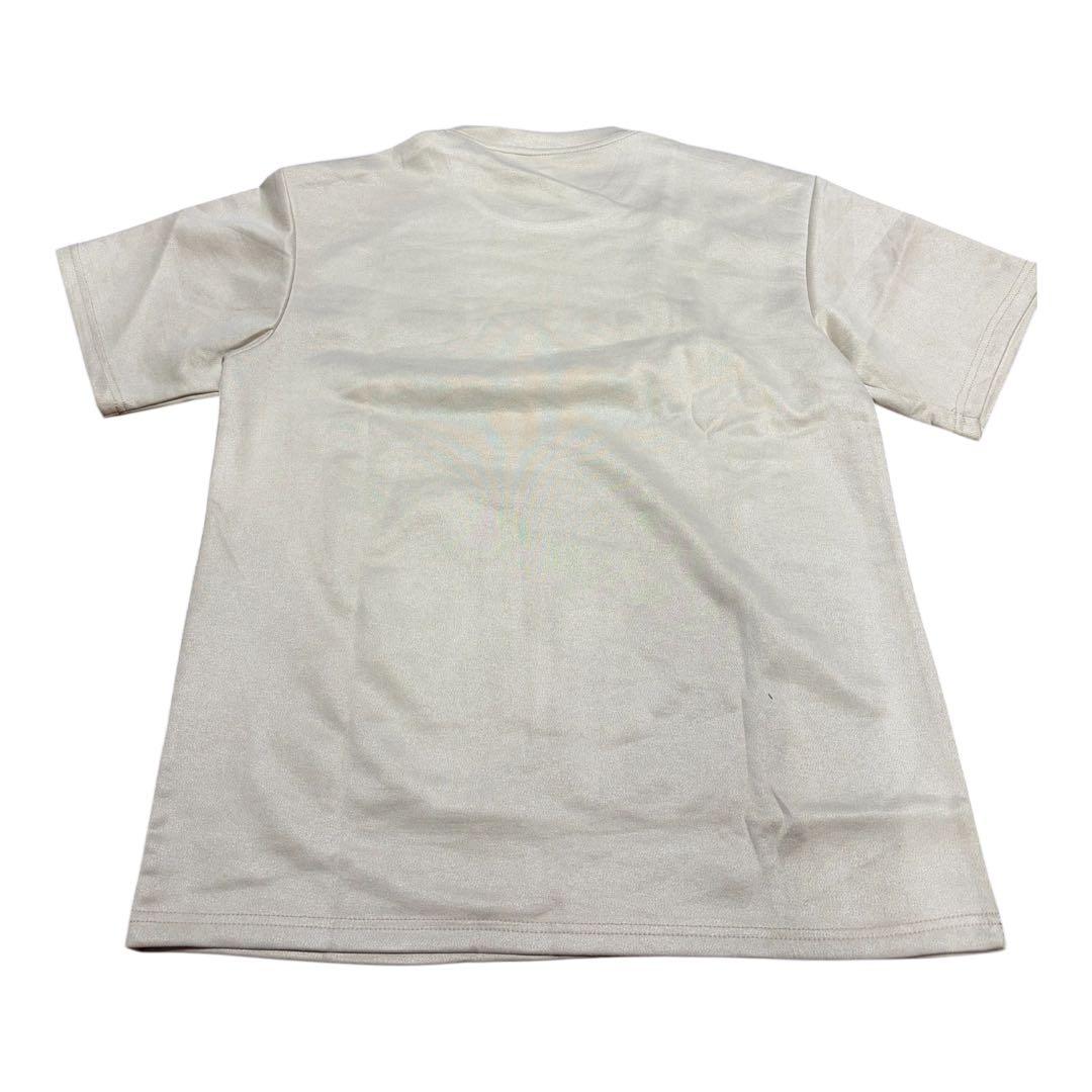 【新品・未使用】英字ロゴ Tシャツ ベージュ Mサイズ ゆったりシルエット✨️ — image 4