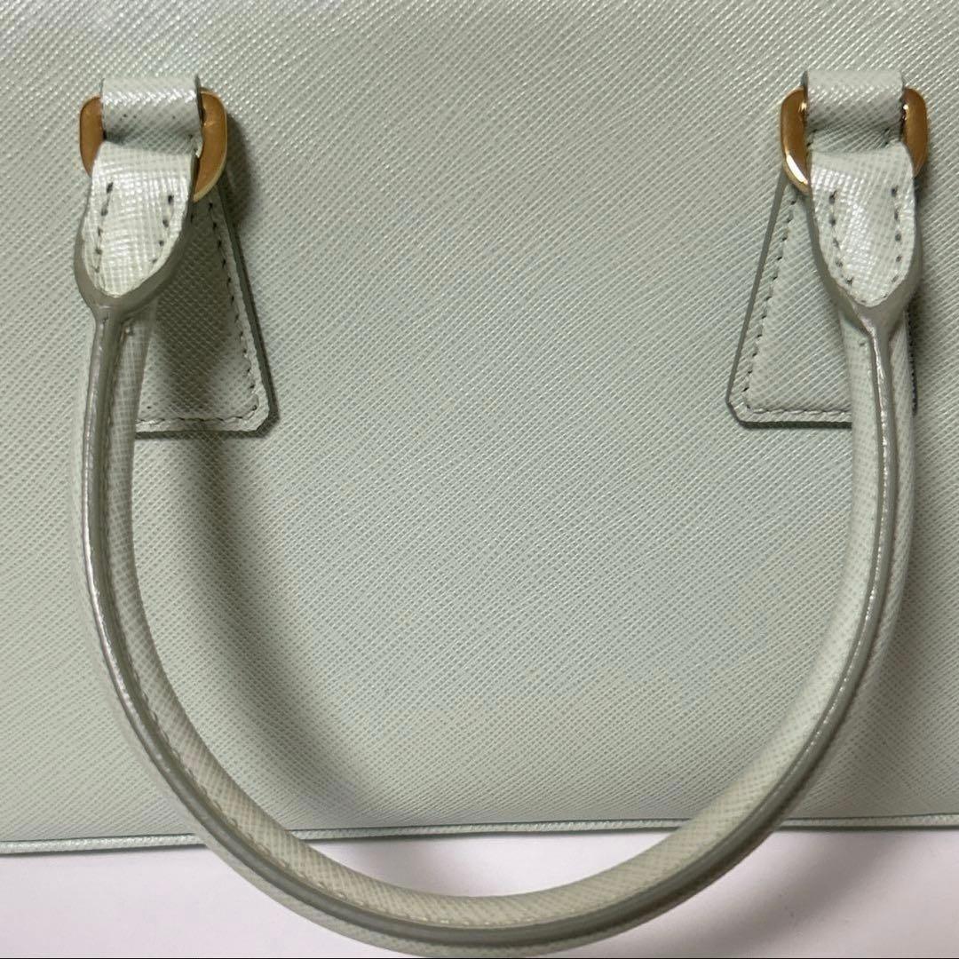 【7/4まで限定価格】Prada ガレリア　スモール　パステルグリーン — image 5