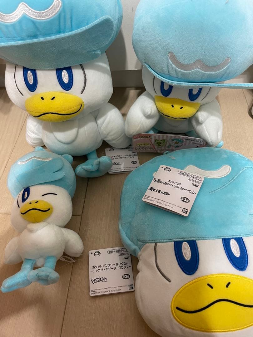 ポケモン　クワッス　ぬいぐるみ　6個セット — image 2