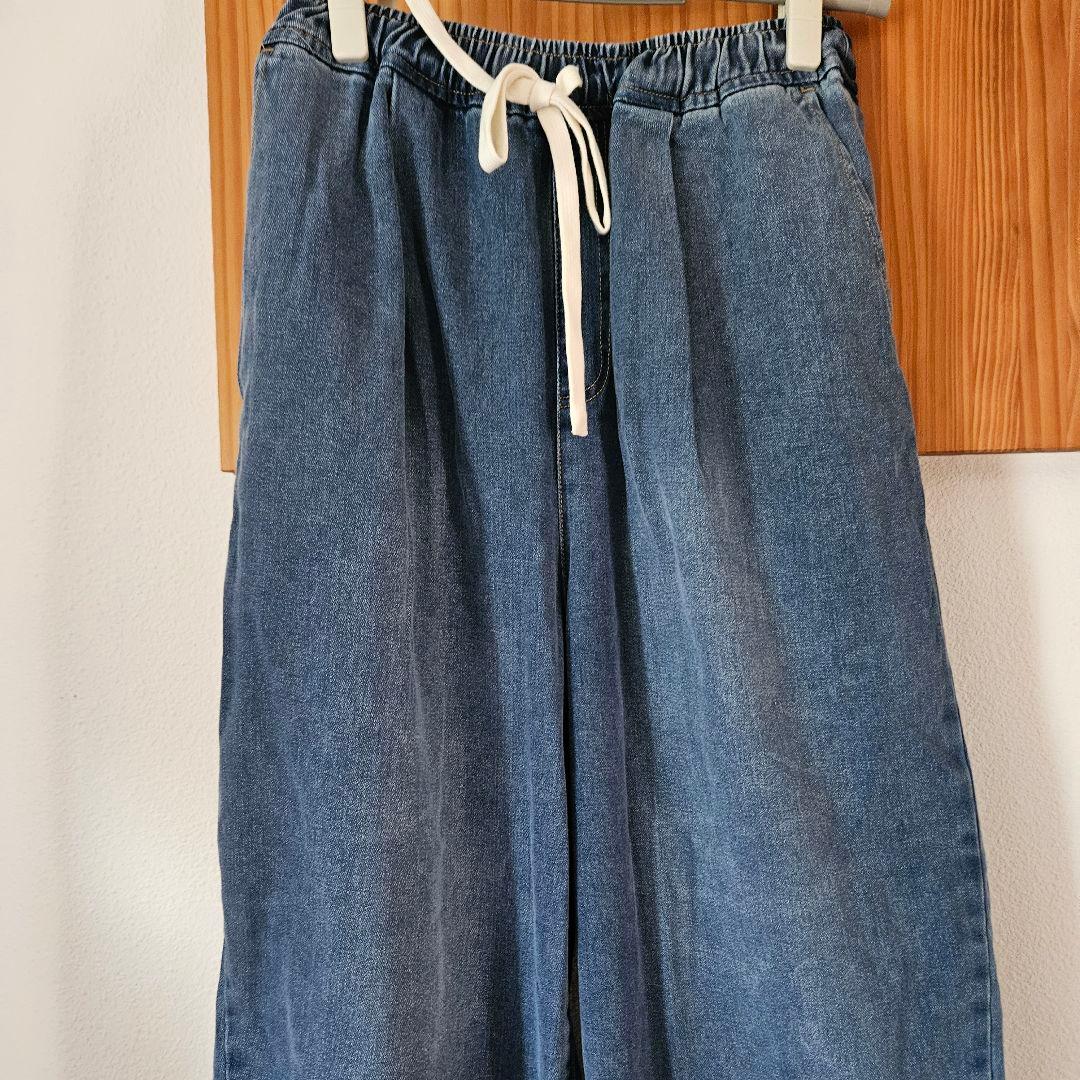 しまむら　non デニムイージーパンツ　noooon　NON — image 3