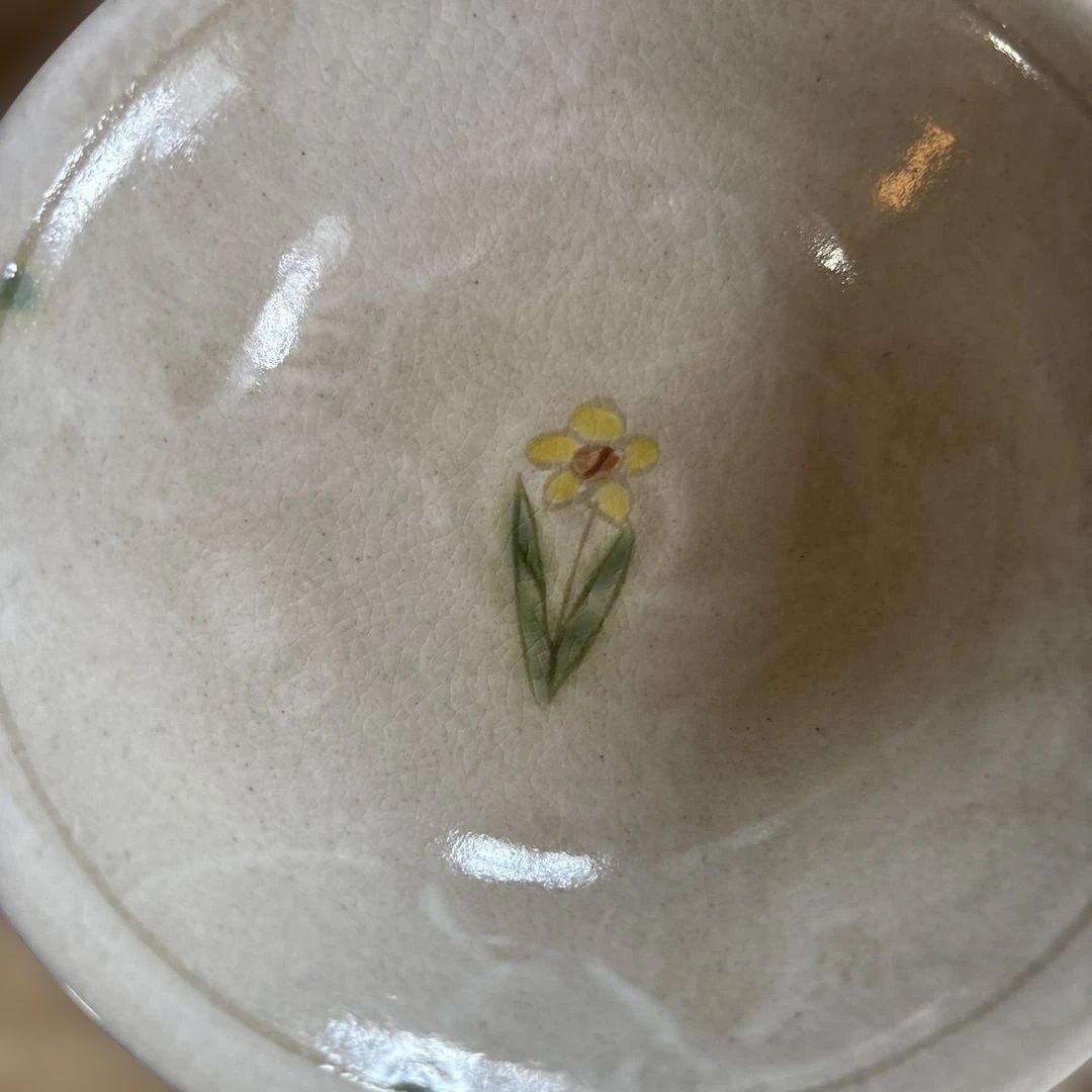 和食器 小鉢 5客セット 植物柄 陶器 — image 5