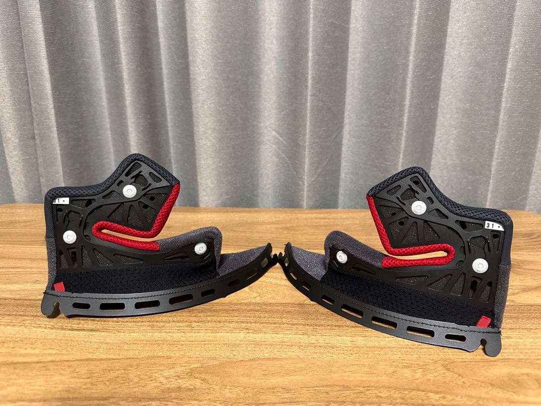SHOEI/X-Fifteen用チークパッド/TYPE-P/31mm — image 2