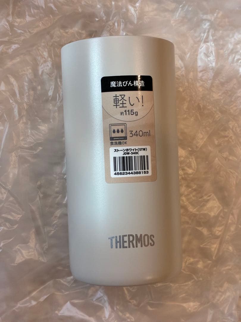 値下げ↓新品！THERMOS 真空断熱タンブラー ホワイト 2個セット — image 2