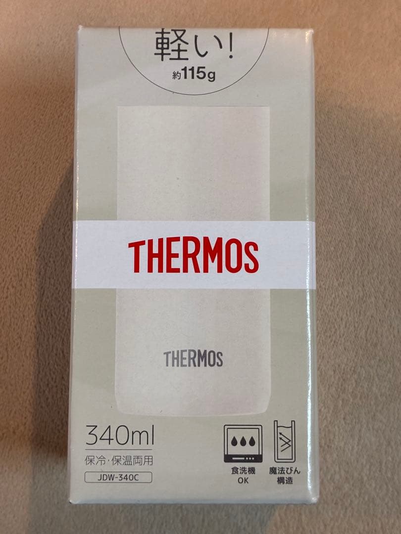 値下げ↓新品！THERMOS 真空断熱タンブラー ホワイト 2個セット — image 3