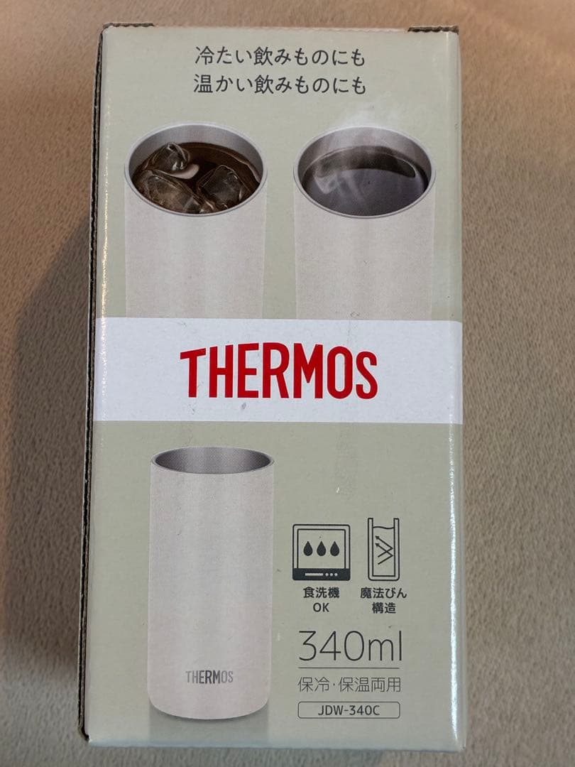 値下げ↓新品！THERMOS 真空断熱タンブラー ホワイト 2個セット — image 5