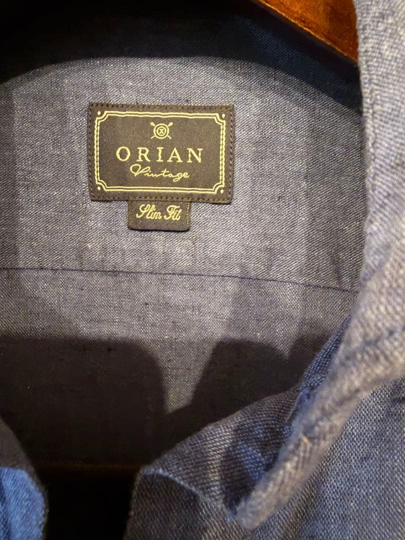 ORIAN リネンコットン プルオーバー シャツ — image 2