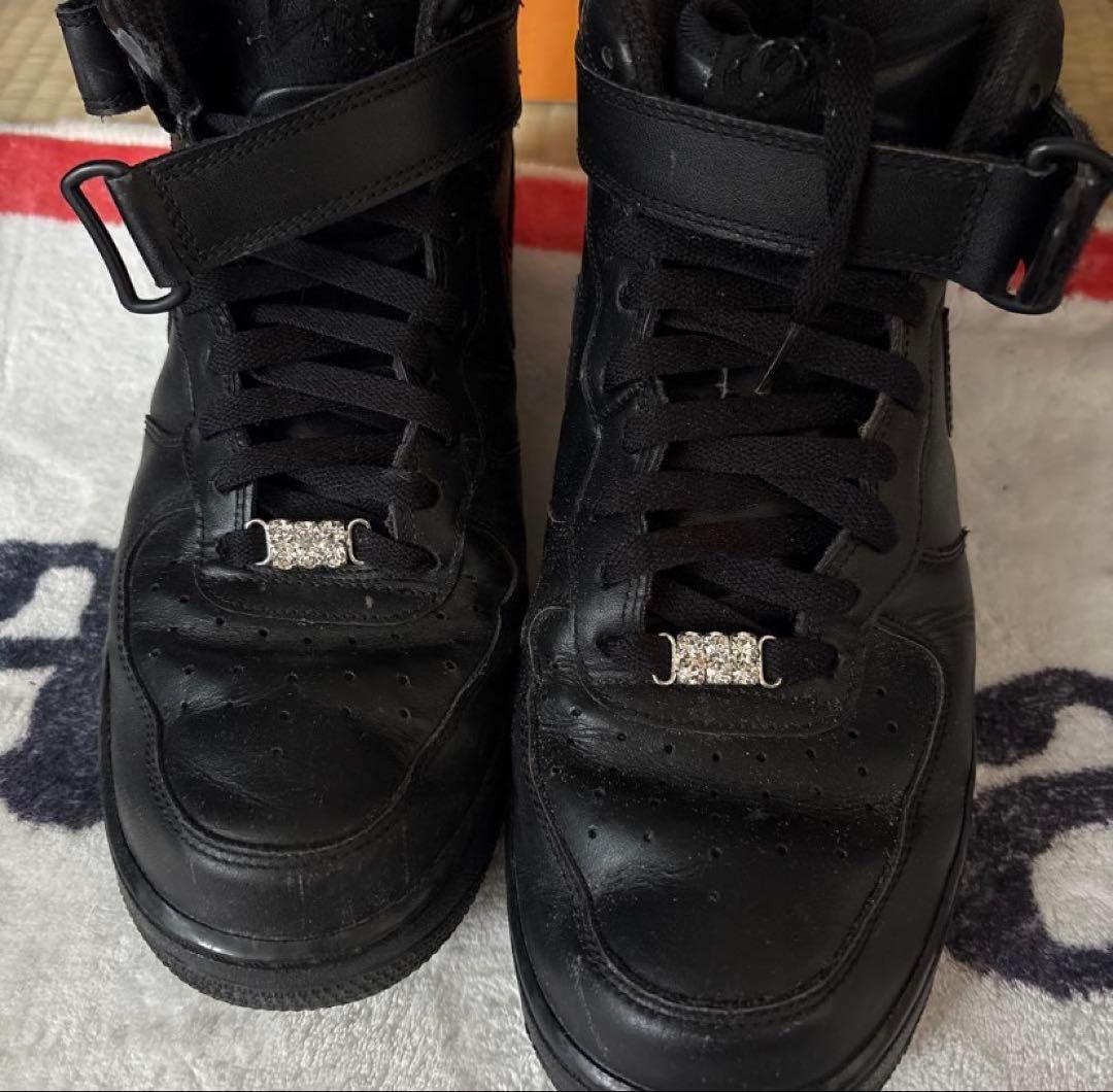 ロープフォース NIKE Air Force 1 Mid ブラック スニーカー — image 2