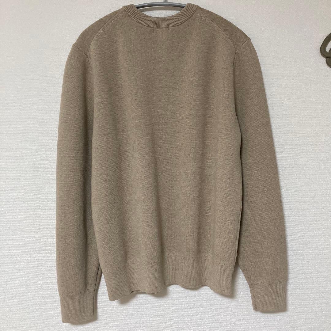 ユニクロ メンズ セーター ベージュ 長袖 — image 5