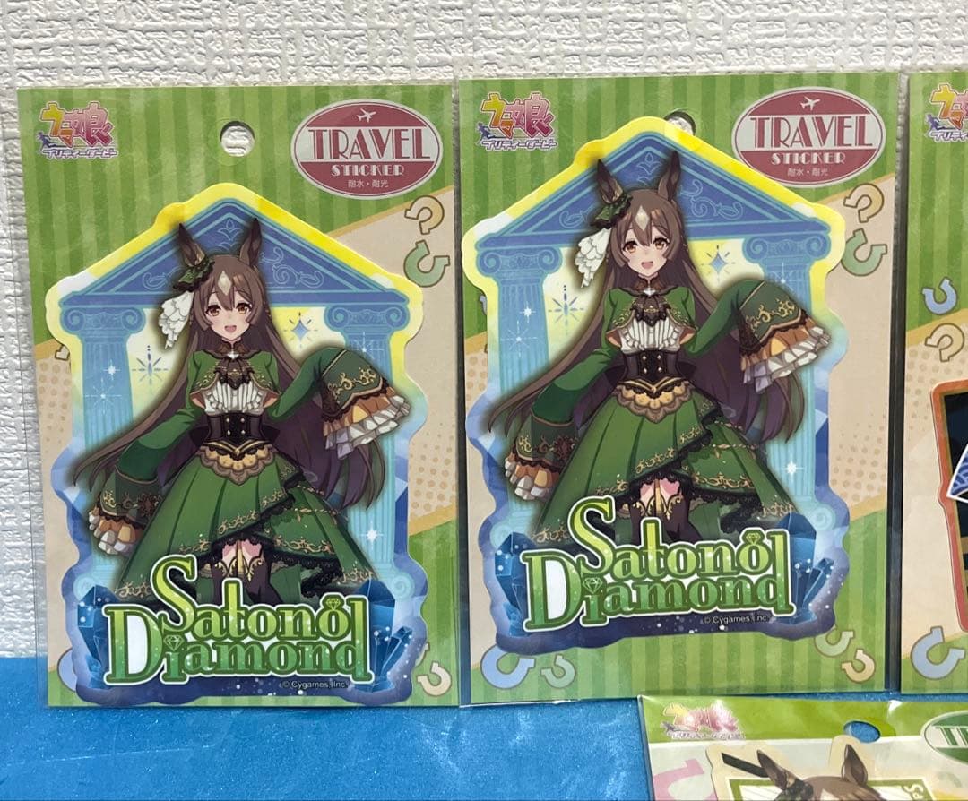 ウマ娘　トラベルステッカー　キタサンブラック　サトノダイヤモンド　5点 — image 2